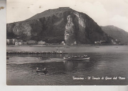 TERRACINA LATINA  IL TEEPIO DI GIOVE DAL MARE VG - Latina