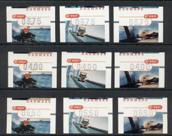 Denmark 2007 FRAMAS Mail Transport MUH - Timbres De Distributeurs [ATM]