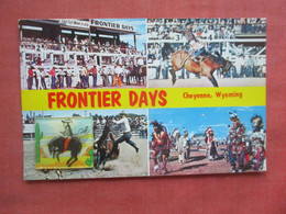 Bottom Left Corner Movable Hologram  Bucking Bronco -------  Frontier Days    Cheyenne Wyoming > Cheyenne      Ref 5180 - Cheyenne