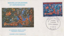 Enveloppe FDC  1er Jour   NOUVELLE CALEDONIE   Tapisserie  D' Aubusson   1978 - FDC