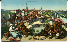 CPA - Carte Postale - Suisse - Bern - Untere Stadt - 1919 ( RH18380) - BE Bern