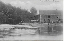 TELLIN. GRUPONT. LA FERME ET LA LOMME. REGION DE ROCHEFORT. BELLE ANIMATION - Tellin