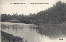 CPA Guenrouet Le Canal Et Le Coteau De Coëtmeuleuc - Guenrouet