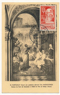 FRANCE - Carte Maximum - 15F - Abbaye De Sainte Croix - POITIERS - 21 Juin 1952 - 1950-1959