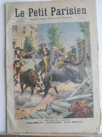 Le Petit Parisien N°1062 – 13 Juin 1909 – Madrid : Corrida – Dans La Marne : Expériences De L’obus éclairant - Le Petit Parisien