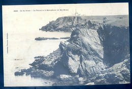 Cpa  Du 56  Ile De Groix La Pointe Et Le Sémaphore De Bec Melen SPT21-21 - Groix