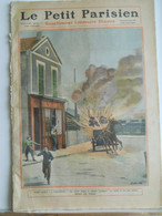 Le Petit Parisien N°1072 – 22 Août 1909 – La Garenne-Bezins : Une Voiture Chargée De Celluloïd S’enflamme - Le Petit Parisien