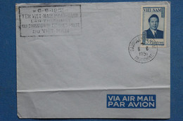 AB11 VIETNAM   BELLE LETTRE  1951  SAIGON EMISSION DE TP  ++  AFFRANCH. PLAISANT - Viêt-Nam