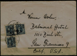 CHINA 1949 COVER SENT IN 1949 FROM CHINA TO USA VF!! - Brieven En Documenten