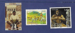 Polynésie : Petit Lot , 6 Timbres: 678,743,820,827,838,1008 , Cachets Ronds - Usados