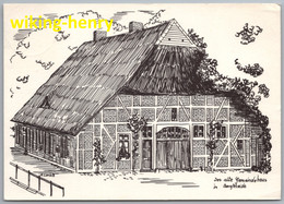 Bargteheide - S/w Das Alte Gemeindehaus In Bargteheide - Bargteheide