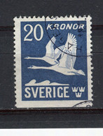 SUEDE - Y&T Poste Aérienne N° 7a° - Vol De Cygnes - Used Stamps