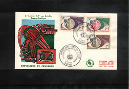 Cameroun 1963 Space / Raumfahrt Satellite Telstar FDC - Afrika