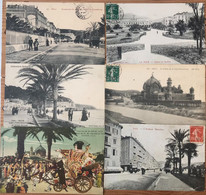 Alpes Maritimes - Nice - Lot 6 Cartes Postales - En L'état - Sets And Collections