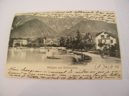 CPA -  Suisse - Bönigen Am Brienzersee - Hôtel Pension De La Gare - 1904 - SUP  (FQ  10) - Bönigen