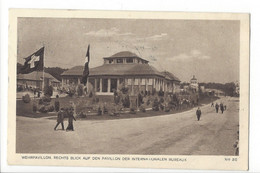 28649 - Bern 1914 Wehrpavillon Rechts Blick Auf Den Pavillon Der Internationalen Bureaux - Expositions