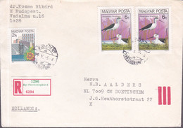 Roemenië 1985, Registered Letter To Netherland (Bp-Pesthidegkút 2) - Storia Postale