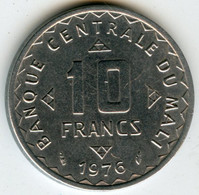 Mali 10 Francs 1976 KM 11 - Mali (1962-1984)