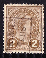 Luxembourg 1906 Prifix Nr. 28A De 9 Is Misvormd - Prematasellados