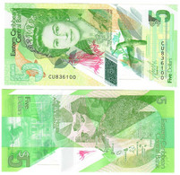 Eastern Caribbean States 5 Dollars 2021 UNC - Oostelijke Caraïben