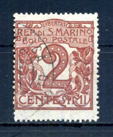 1921-23 SAN MARINO N.69 USATO - Oblitérés