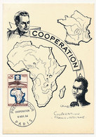FRANCE - Carte Maximum - 0,25 Coopération - Paris - 6 Novembre 1964 - 1960-1969