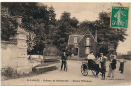 SAINT PATRICE - Château De Rochecotte, Voiture à Chien - Autres Communes