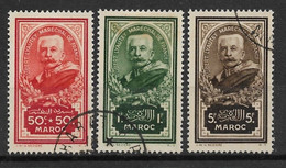 MAROC N°150/152 Oblitéré - TTB Parfait - Used Stamps