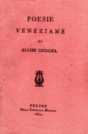 D21914 - A.CICOGNA : POESIE VENEZIANE - Poetry