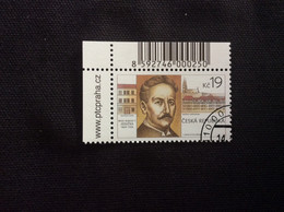2019 : Pr Rudolf JEDRICKA (1869-1926) Physicien Créateur De L' Imagerie Médicale Tchèque ( Rayon X ) - Used Stamps
