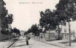 S6042 Cpa 23 Guéret - Avenue De La Gare - Guéret