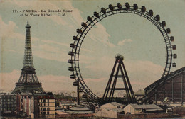 Delcampe - PARIS La Grande Roue Et La Tour Eiffel - Paris (15)