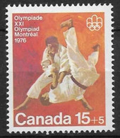 Canada 1975. Scott #B9 (MNH) Montreal Olympic Games, Judo - Usados