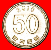 * RICE (1983-2019): SOUTH KOREA ★ 50 WON 2010! DISOVERY COIN! MINT LUSTRE! LOW START ★ NO RESERVE! - Corée Du Sud