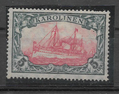 Deutsche Auslandspost, Schöner Postfrischer Wert Der Ausgabe Für Die Karolinen Von 1915 - Colonia: Isole Caroline