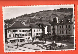 ZQA-10 Bex La Poste Confiserie Et La Place. Circulé 1958 Perrochet 2716 - Bex