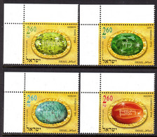 ISRAEL - 2012 JEWELS OF THE CHOSHEN SET (4V) FINE MNH ** SG 2139-2142 - Unused Stamps (without Tabs)