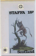 Staffa 1983 Primates (Tarsier) Original Composite Artwork Believed To Be From The B L Kearley Studio, Comprising A Colou - Local Issues