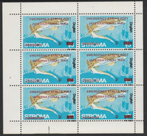 Stroma 1971 Fish 3s On 1s3d (Dogfish) Overprinted 'Emergency Strike Post' For Use On The British Mainland U/m In Complet - Local Issues