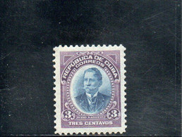 CUBA 1910 * - Unused Stamps