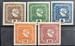 AUSTRIA 1916 - MLH - ANK 212-216 - Used Stamps