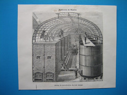 (1881) Raffineries De NANTES - Atelier De Revivification Du Noir Animal - Unclassified