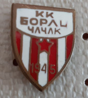 Basketball Club KK Borac Cacak 1945 Yugoslavia Serbia Pin - Basketball