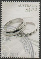 AUSTRALIA - USED 2010 $1.20 Special Occasions - Wedding Rings - Used Stamps