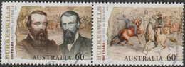 AUSTRALIA - USED 2010 60c Explorers - Burke And Wills Se-tenant Pair - Used Stamps