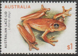 AUSTRALIA - USED 2018 $1.00 Frogs - Australian Lace-lid - Used Stamps