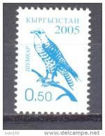 2005. Kyrgyzstan,  Definitive, Bird, Falcon, 0.50, Perforated, Mint/** - Kirgisistan