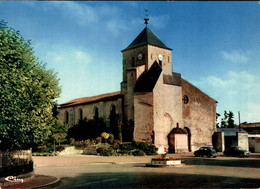 Mauze Sur Le Mignon L'eglise Et Les Jardins De L'hotel De Ville 1986        CPM Ou CPSM - Mauze Sur Le Mignon