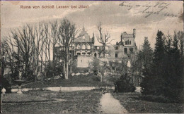 ! Alte Ansichtskarte, Ilūkste , Illuxt, Schloß Lassen, 1916, Lettland, Feldpost 1. Weltkrieg - Lettonie