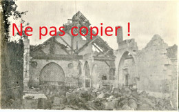 2 PETITES PHOTOS FRANCAISES - DISTILLERIE ET SA CHAPELLE A VAUXROT PRES DE SOISSONS AISNE - GUERRE 1914 1918 - 1914-18
